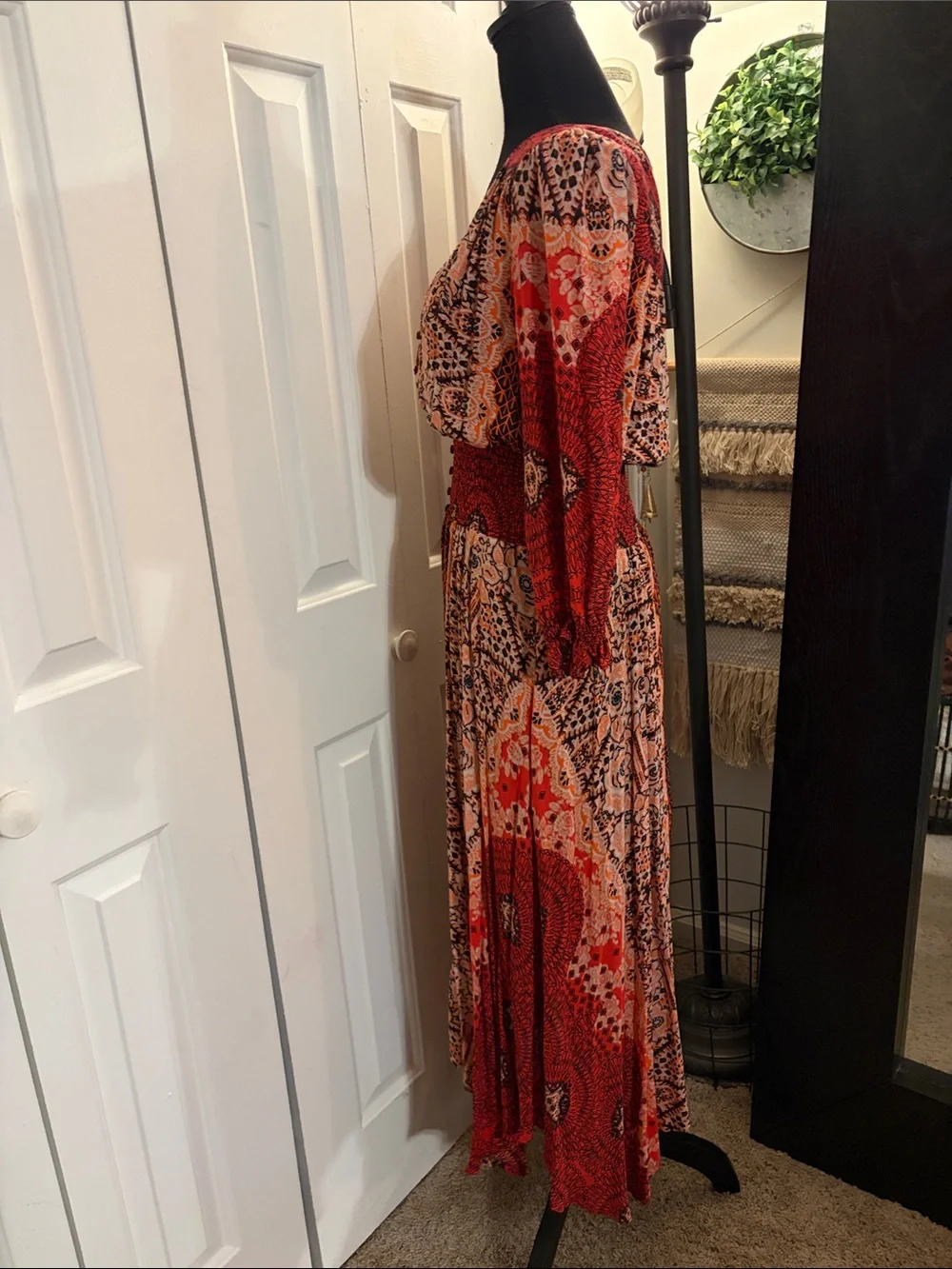 Free People Mexicali Rose Maxi Dress